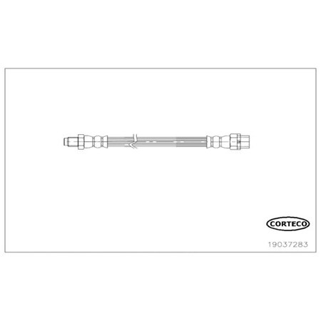 Corteco Brake Hose, 19037283 19037283